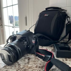 Canon Rebel T5 DSLR camera